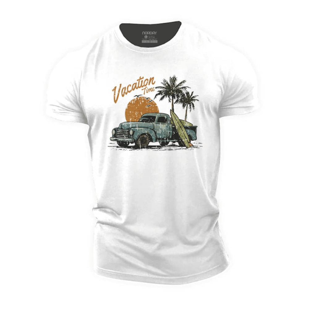 Vacation Time Cotton T-Shirt