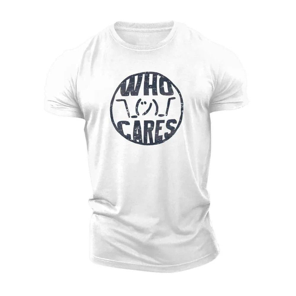 Who Cares Cotton T-Shirt