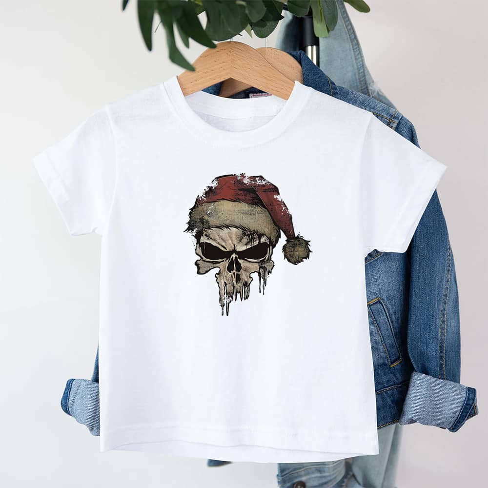 Christmas Punisher Youth Cotton T-Shirt