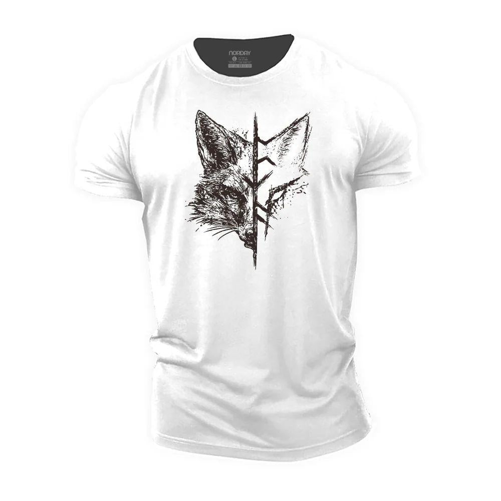 Viking Legend Fox Cotton T-Shirt