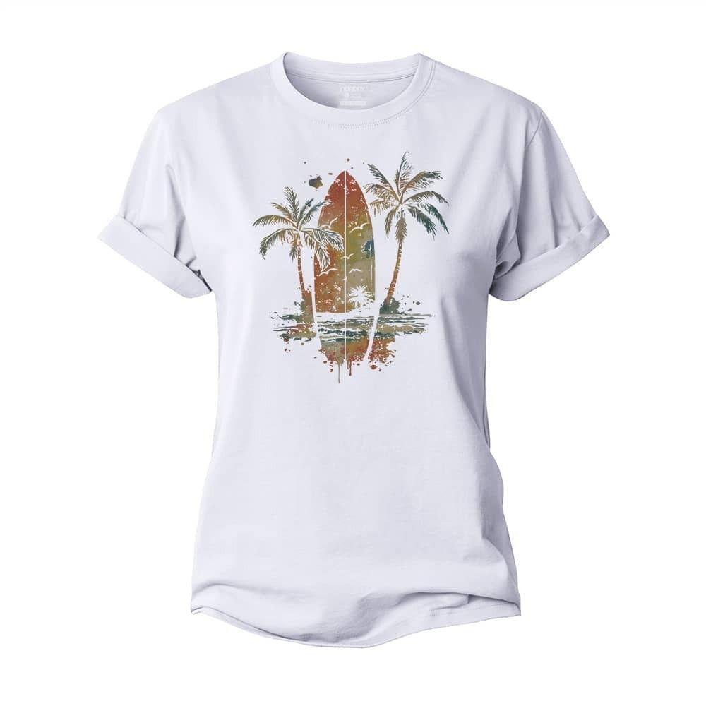 Surf And Sea Women's Cotton T-Shirt