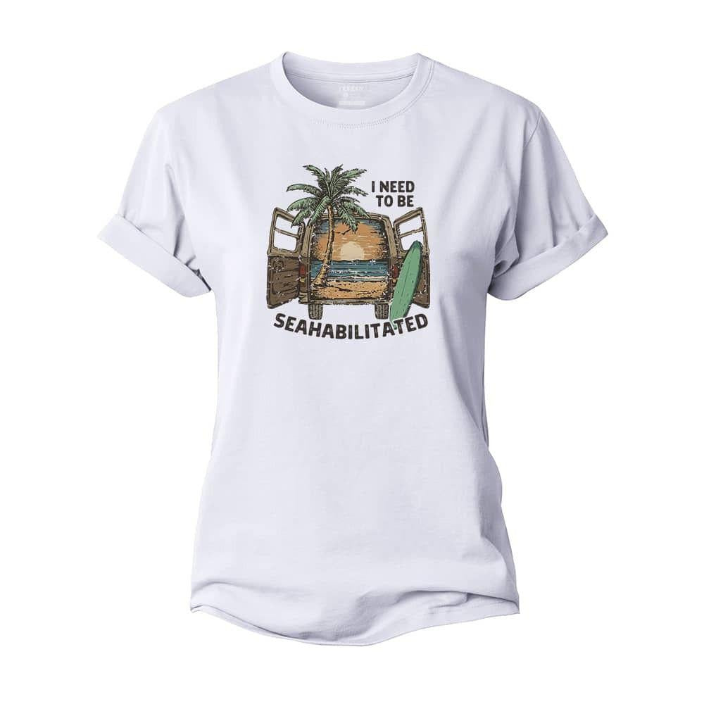Need Seahabilitated Women's Cotton T-Shirt