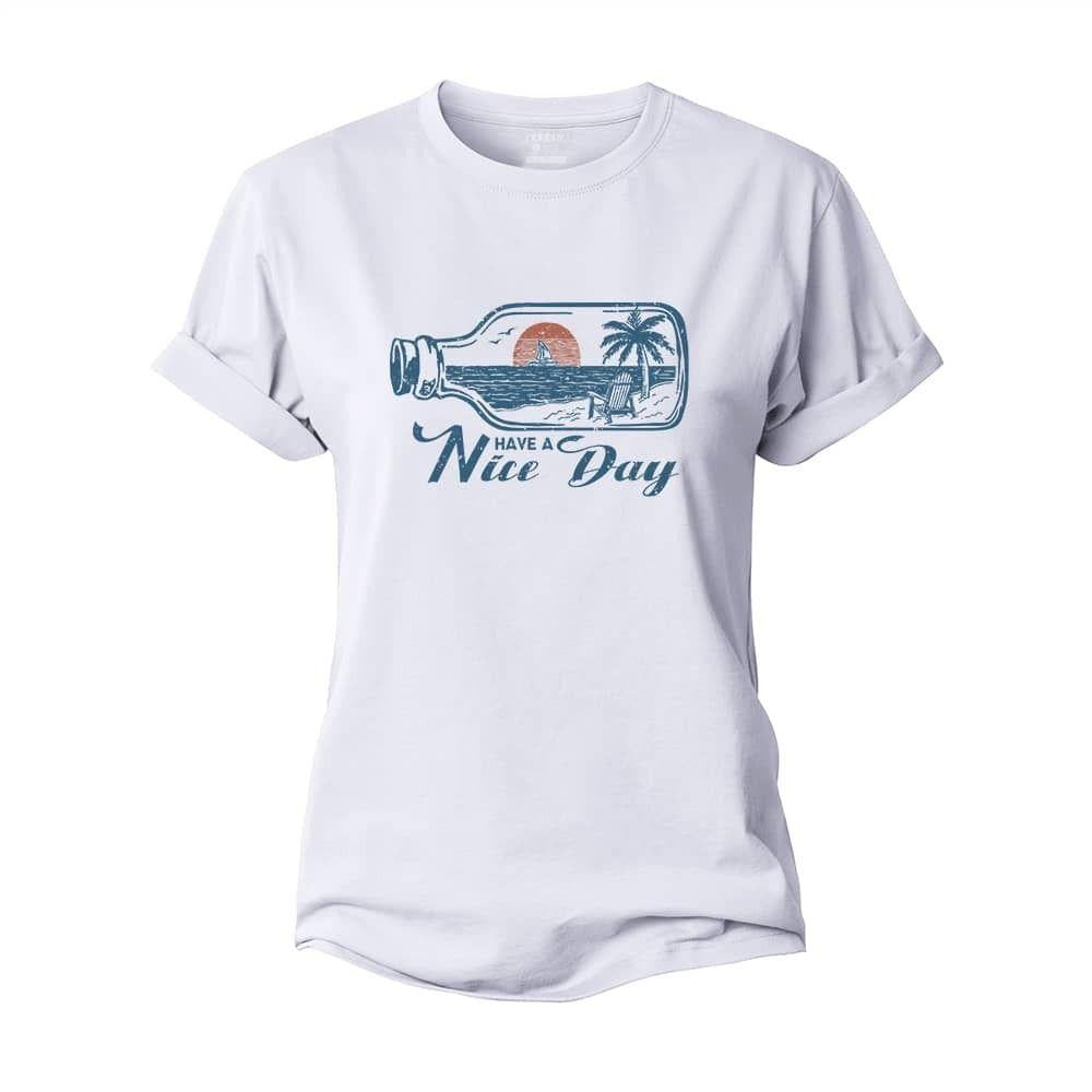Nice Day Women's Cotton T-Shirt