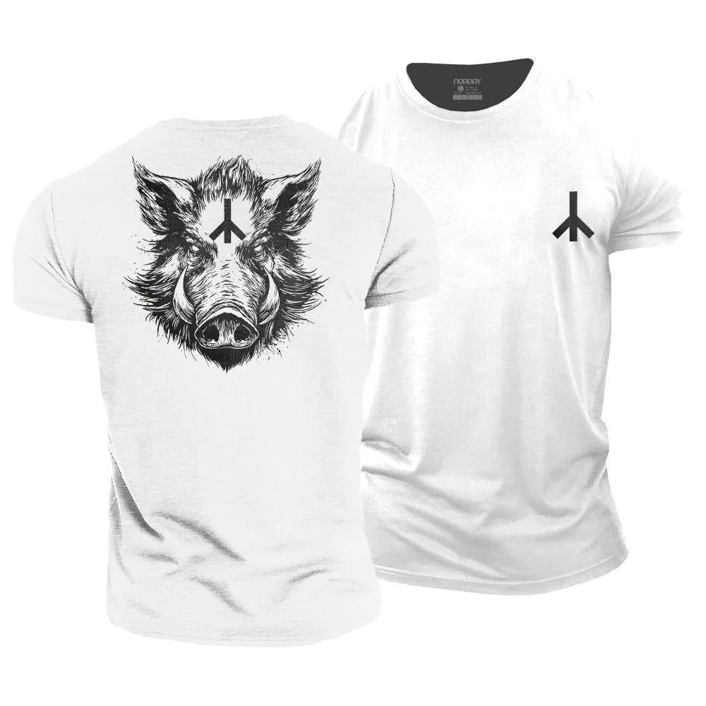 Boar Warrior Cotton T-Shirt