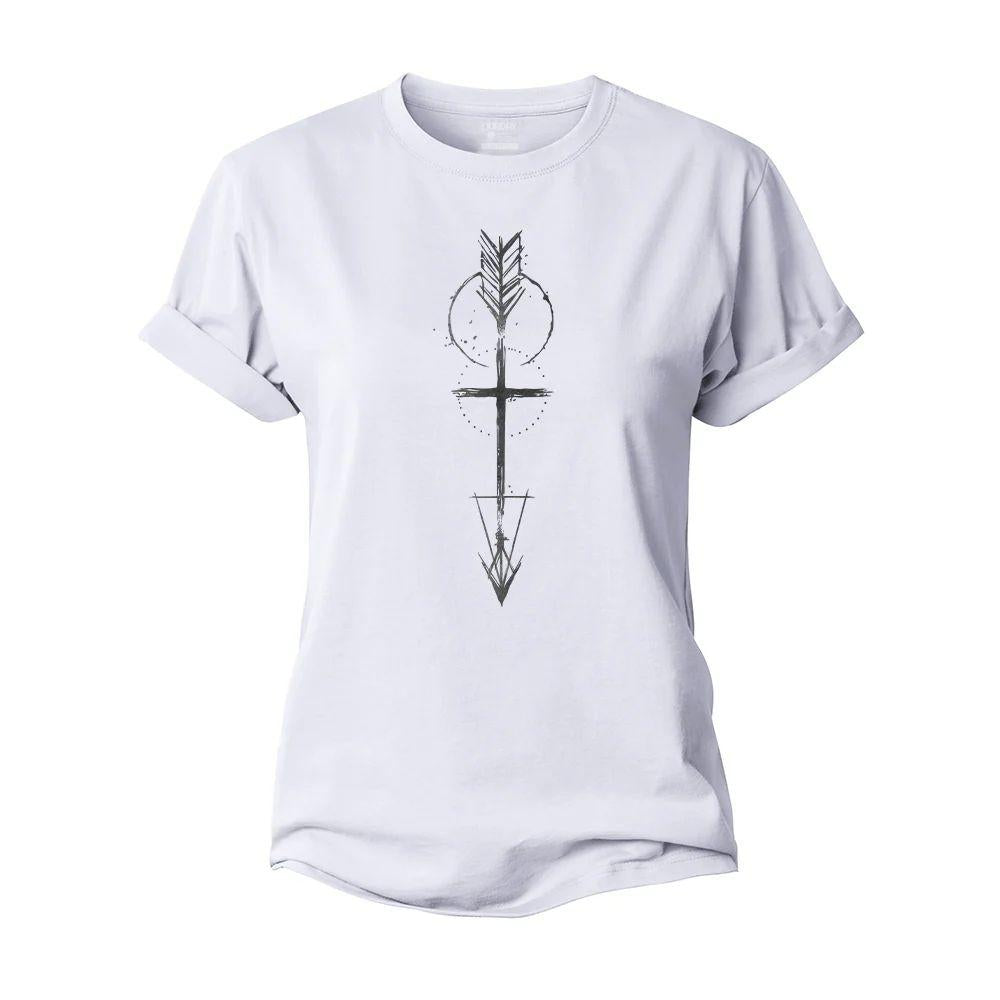 Arrow of Faith Women's Cotton T-Shirt