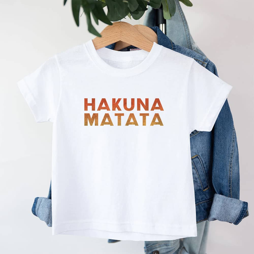 Hakuna Matata Youth Cotton T-Shirt