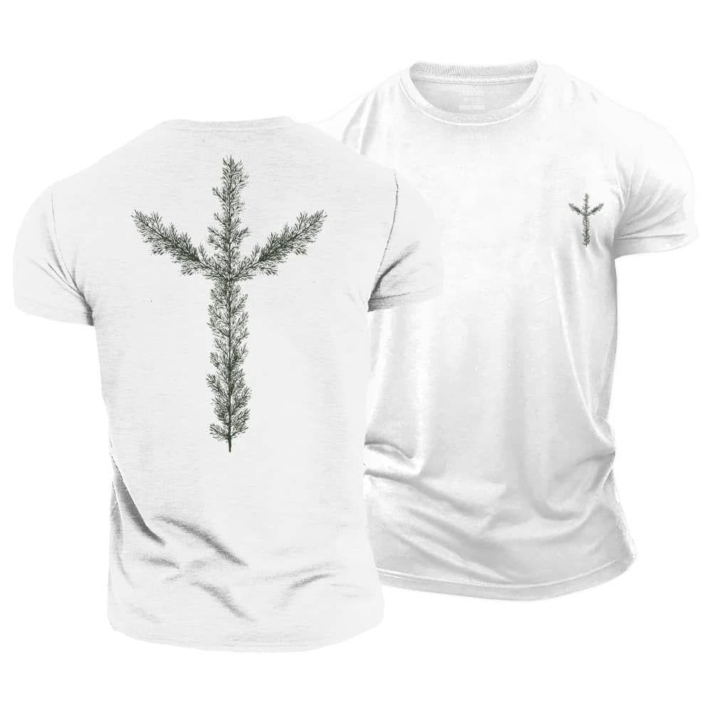 Protection Pine Needles Cotton T-Shirt