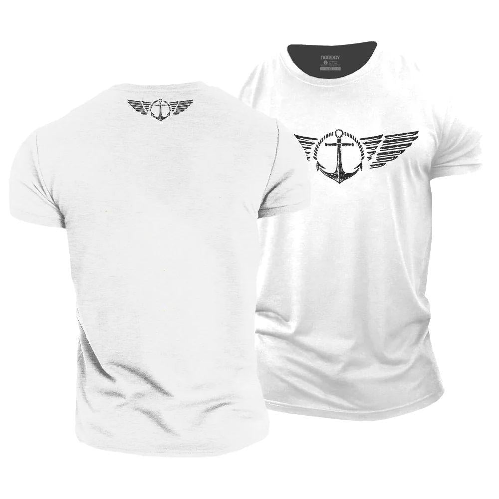 Anchor Wings Cotton T-Shirt