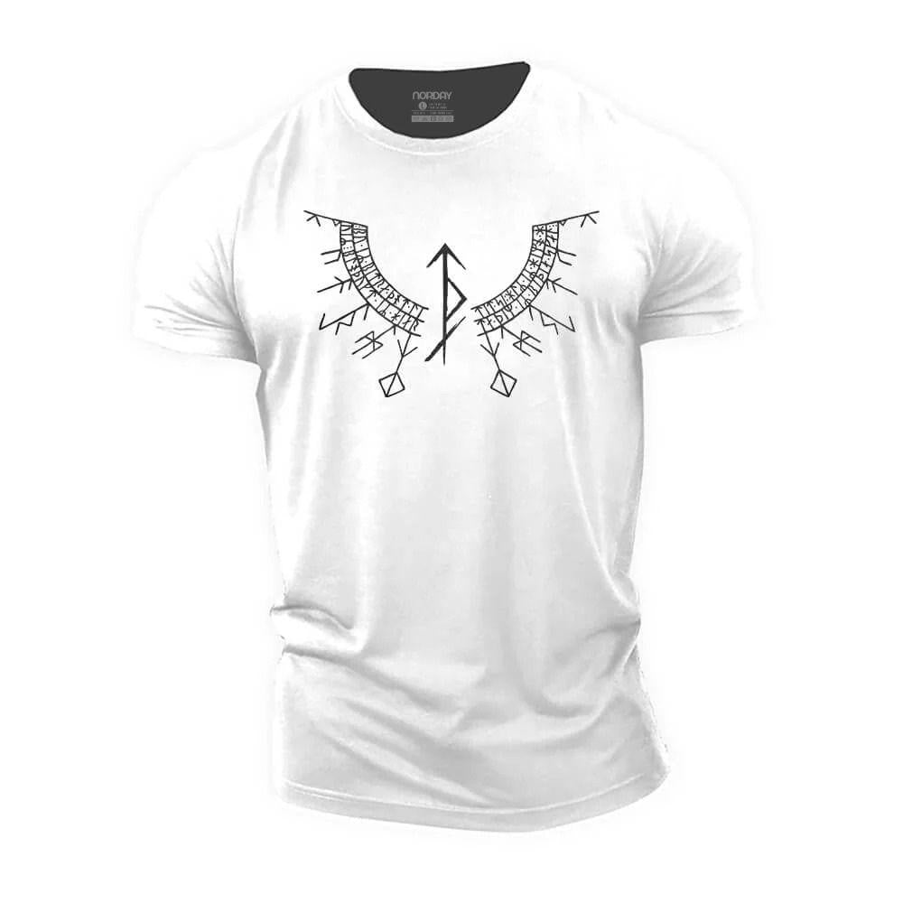 Viking Strength Runes Cotton T-Shirt
