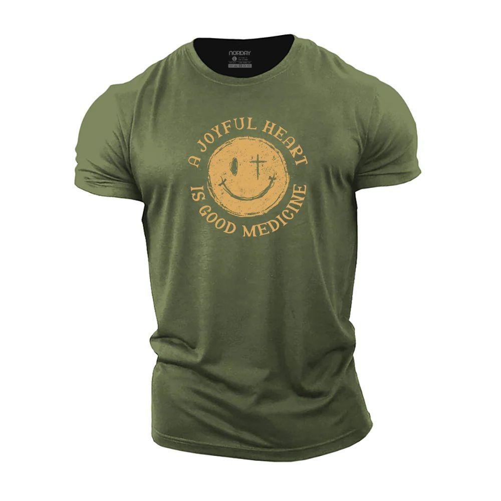 A Joyful Heart Is Good Medicine T-Shirt - Norday SE