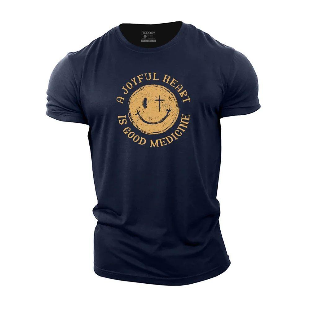 A Joyful Heart Is Good Medicine T-Shirt - Norday SE