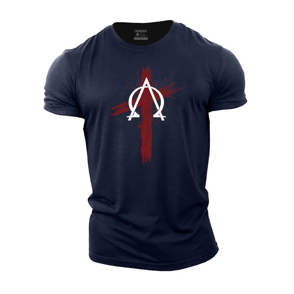 Alpha and Omega Cross T-Shirt - Norday SE
