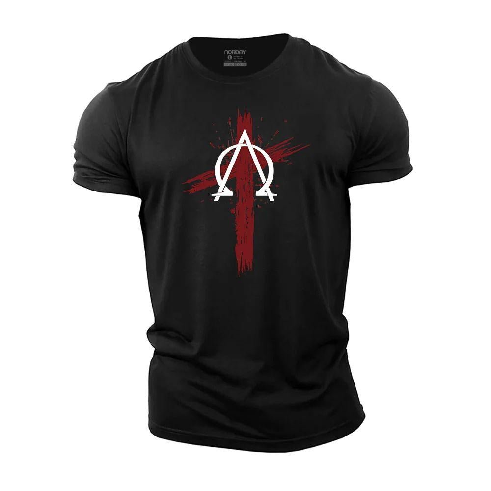 Alpha and Omega Cross T-Shirt - Norday SE