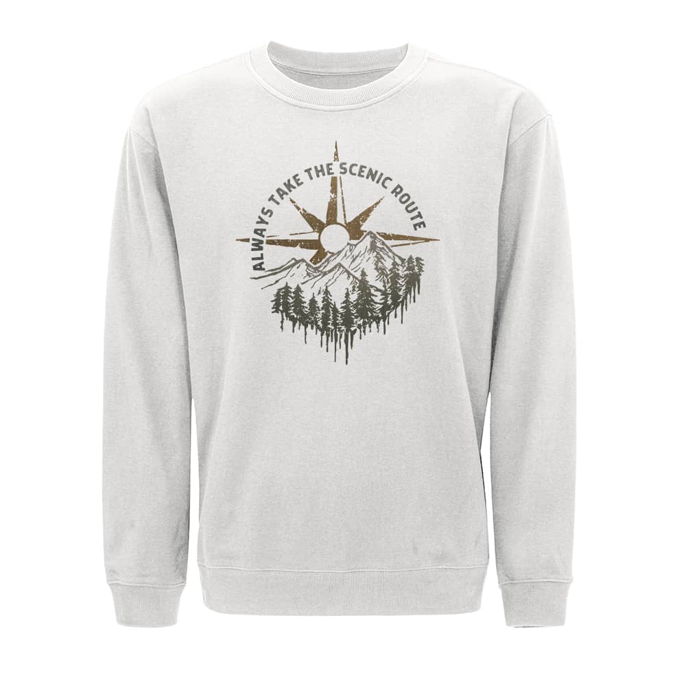 Always Take The Scenic Route Sweatshirt - Norday SE