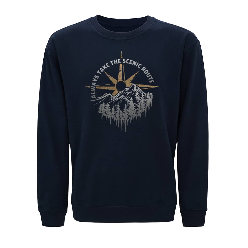 Always Take The Scenic Route Sweatshirt - Norday SE