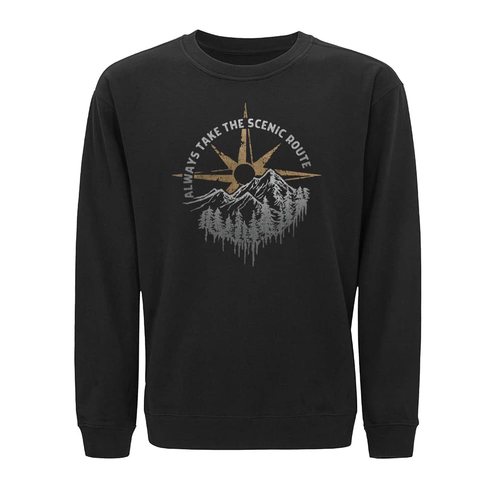 Always Take The Scenic Route Sweatshirt - Norday SE