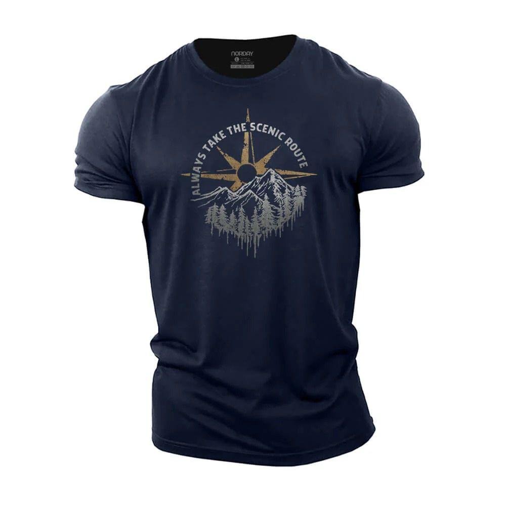 Always Take The Scenic Route T-Shirt - Norday SE