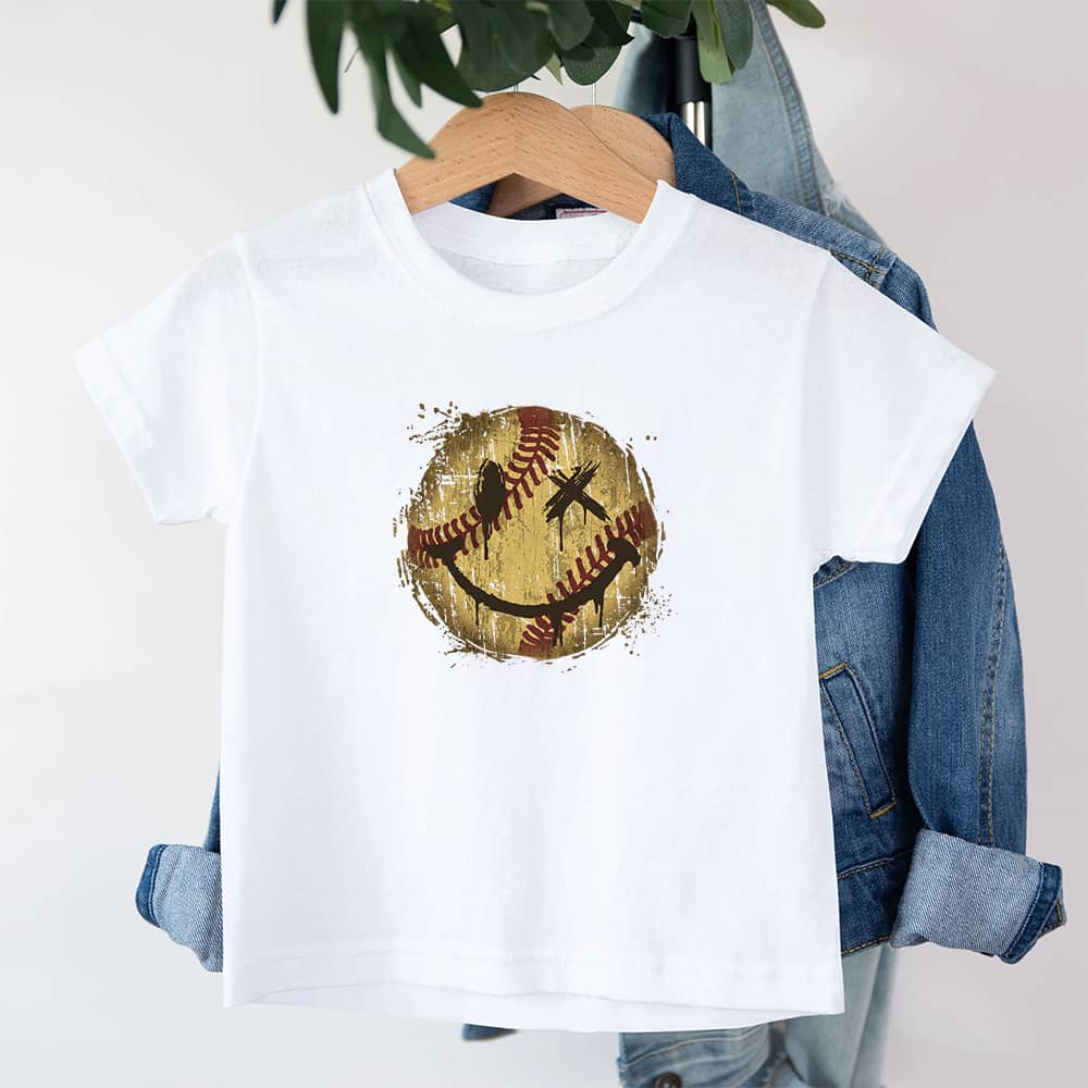 Baseball Smiley Barn T-Shirt - Norday SE