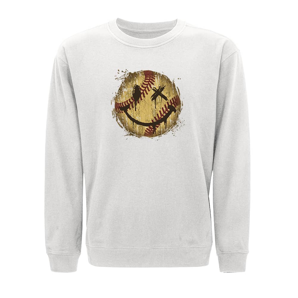 Baseball Smiley Sweatshirt - Norday SE