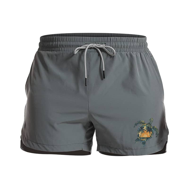 Beach Turtle Athletic Quick - Dry Shorts - Norday SE