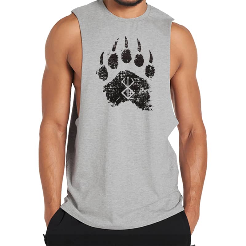 Berserker Rune Bears Paw Tank Top - Norday SE
