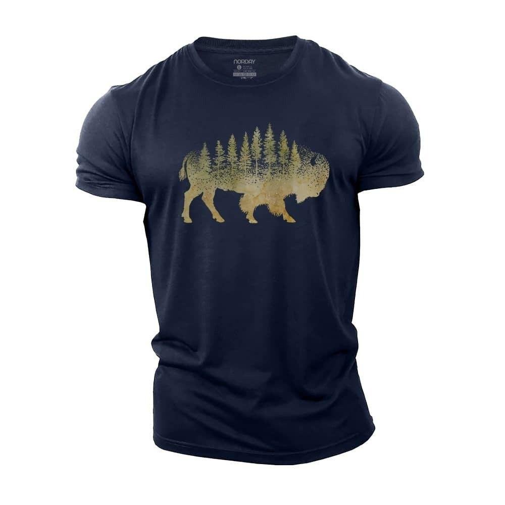 Bison Forest T-Shirt - Norday SE