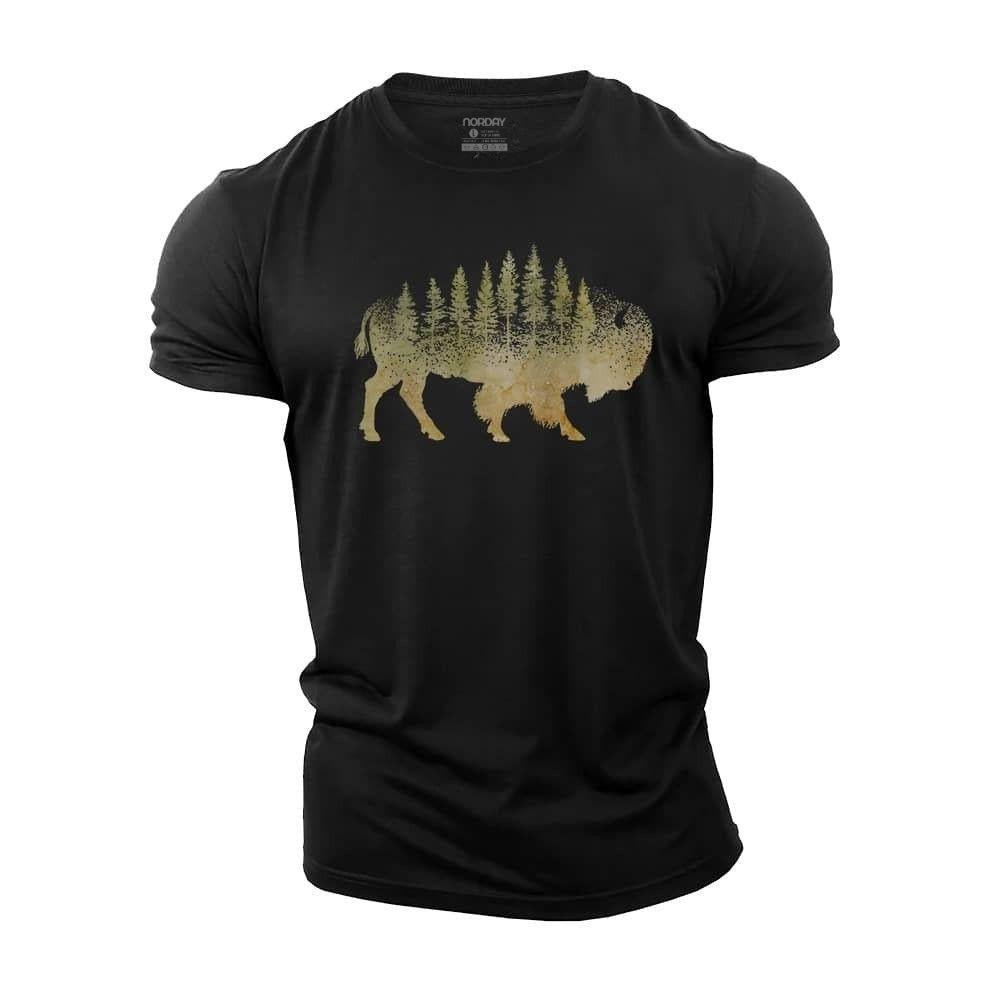 Bison Forest T-Shirt - Norday SE