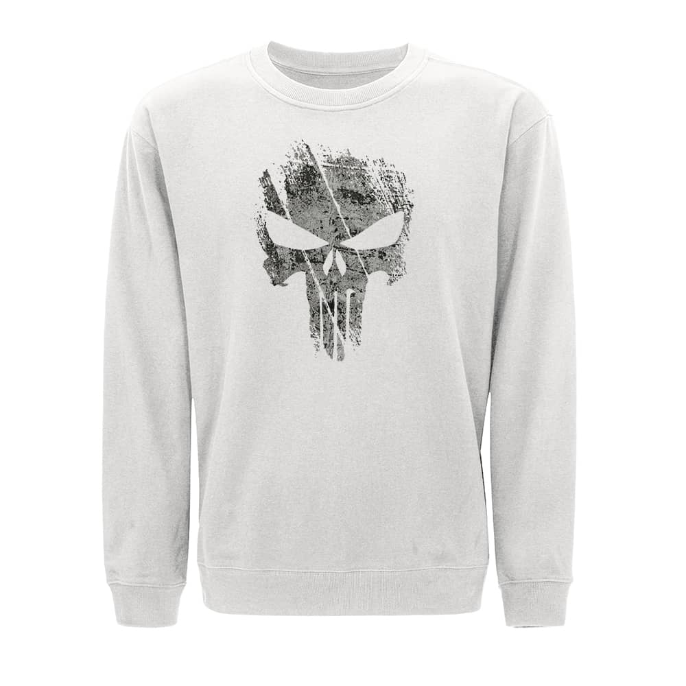 Broken Punisher Skull Sweatshirt - Norday SE