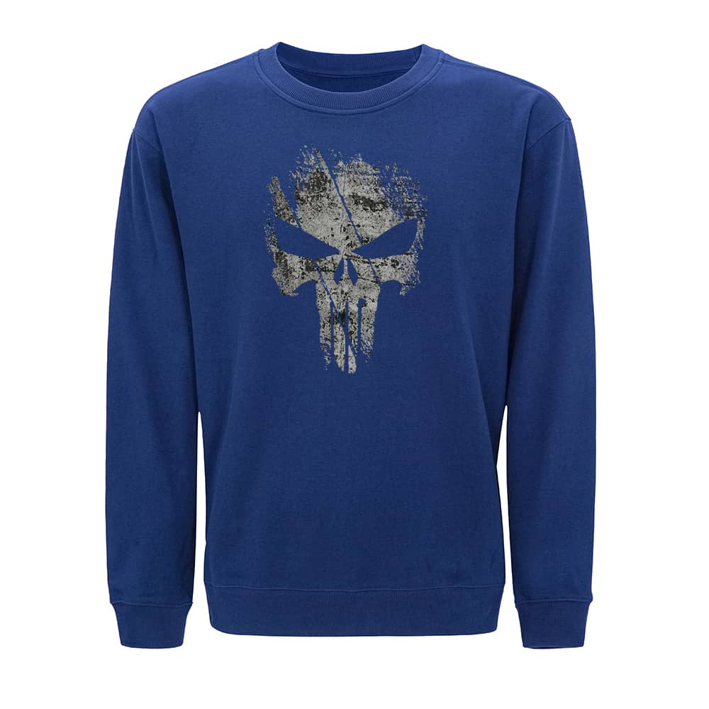 Broken Punisher Skull Sweatshirt - Norday SE