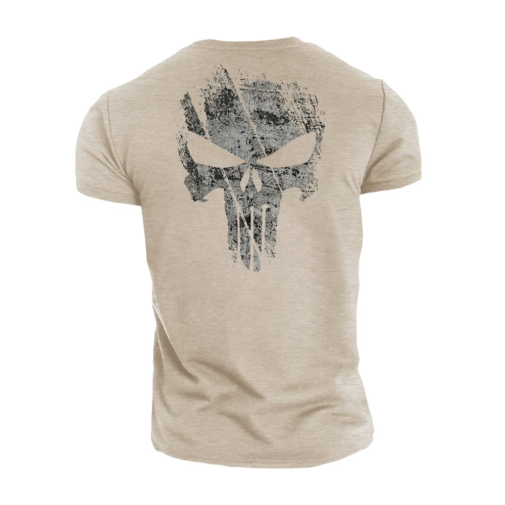 Broken Punisher Skull T-Shirt - Norday SE