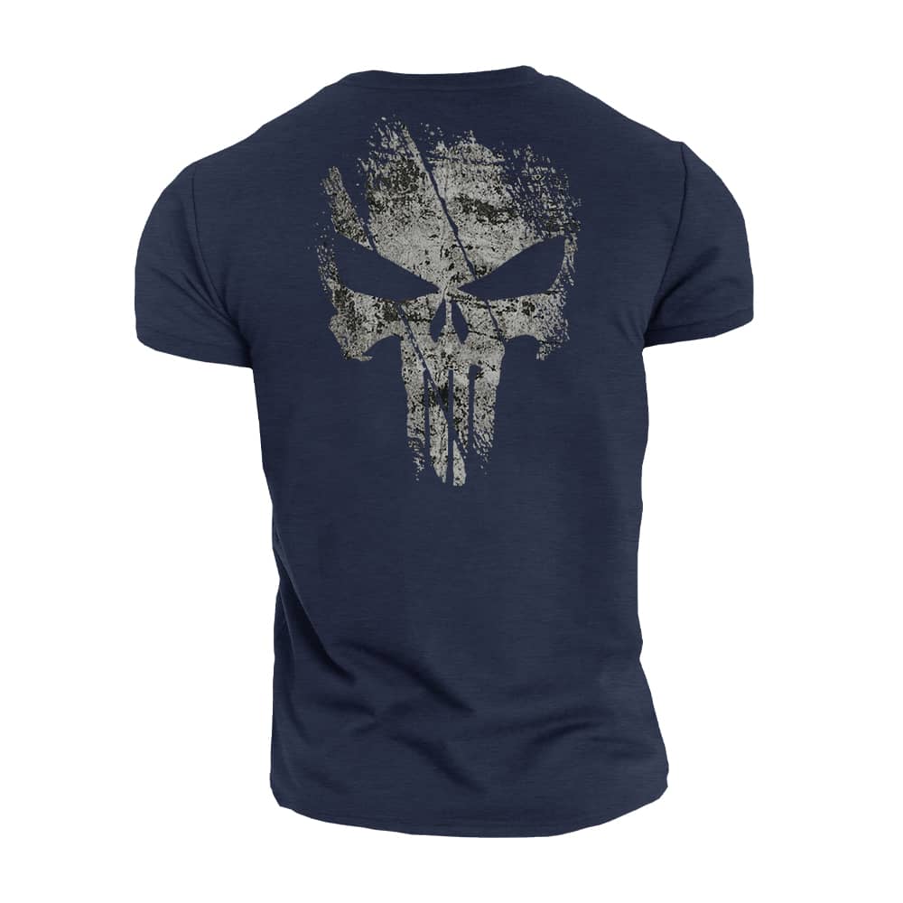 Broken Punisher Skull T-Shirt - Norday SE