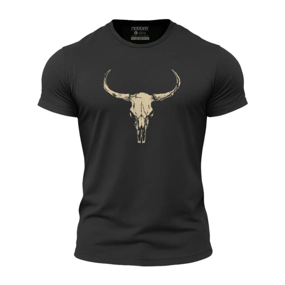Bull Skull Athletic Quick - Dry T-Shirt - Norday SE