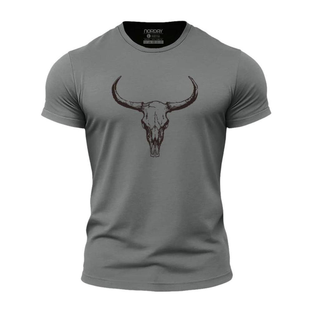 Bull Skull Athletic Quick - Dry T-Shirt - Norday SE