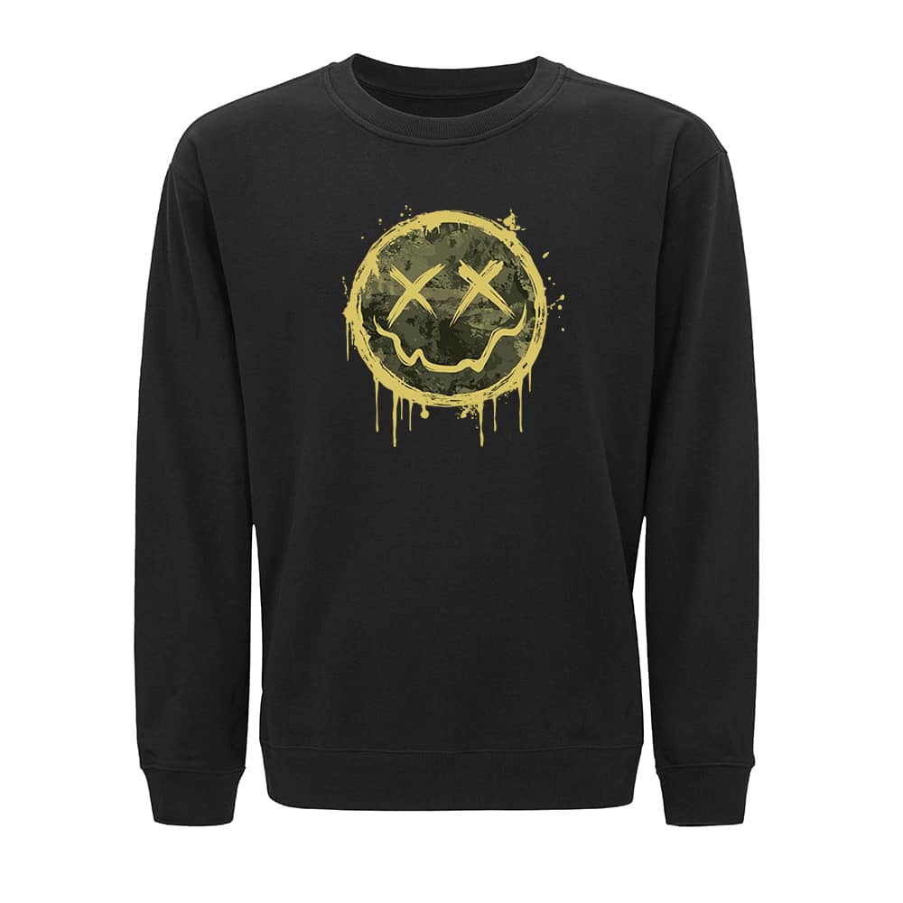 Camouflage Smiley Sweatshirt - Norday SE