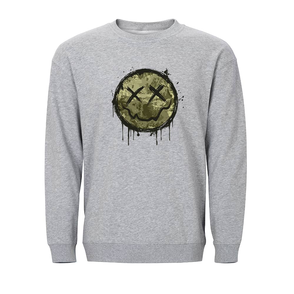 Camouflage Smiley Sweatshirt - Norday SE