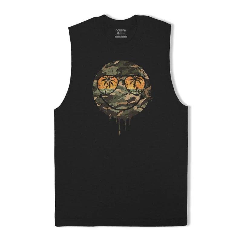 Camouflage Smiley Tank Top - Norday SE