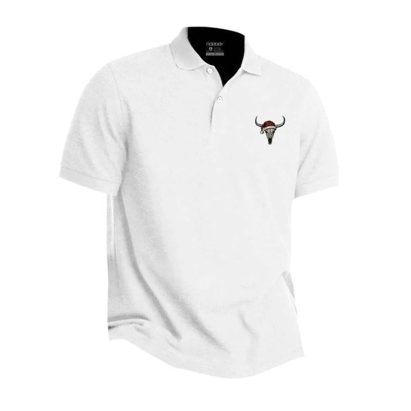 Christmas Bull Skull Piké - Norday SE