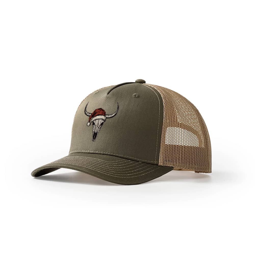 Christmas Bull Skull Truckerkeps - Norday SE