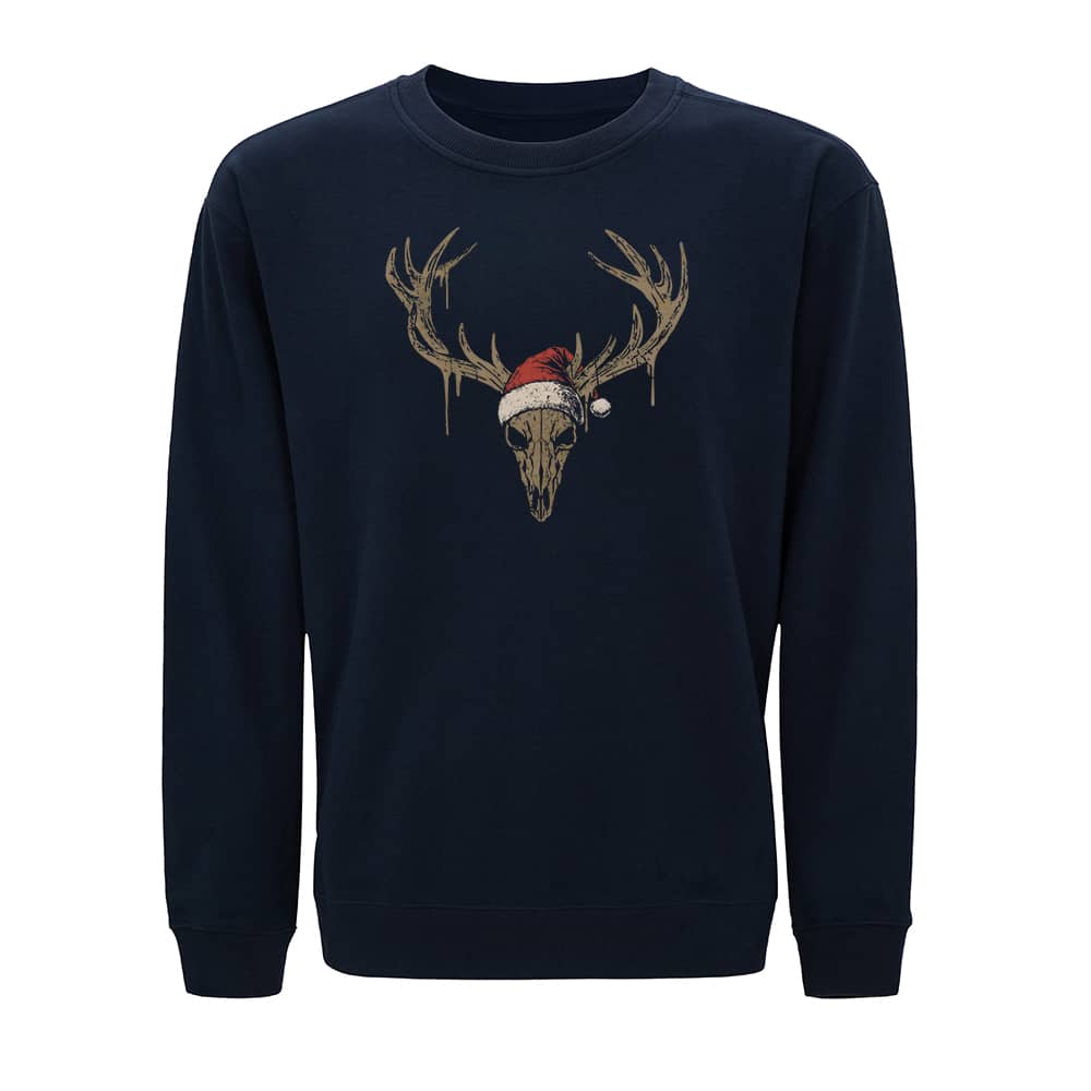 Christmas Elk Skull Sweatshirt - Norday SE