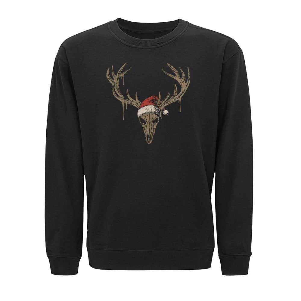 Christmas Elk Skull Sweatshirt - Norday SE