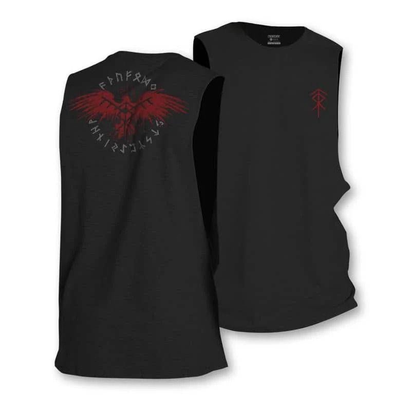 Christmas Football Skull Tank Top - Norday SE
