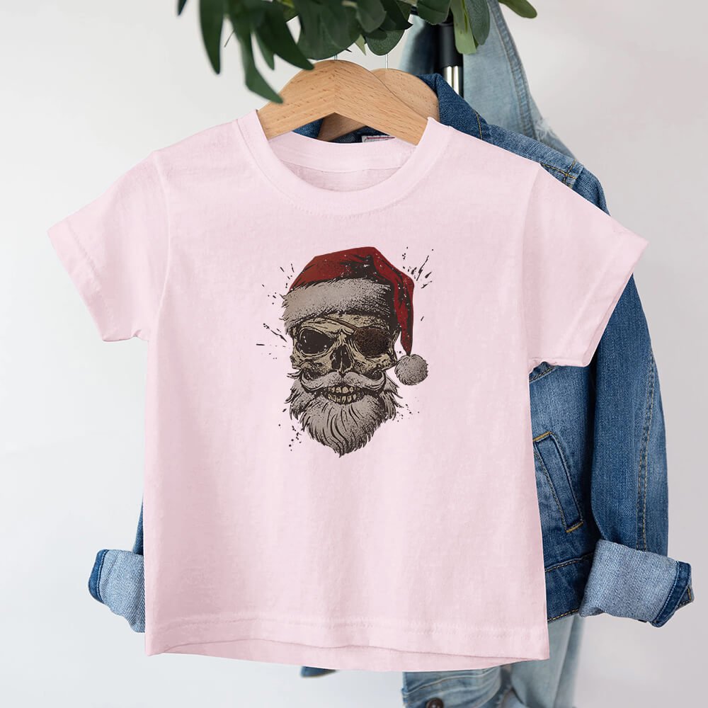 Christmas Pirate Skull Barn T-Shirt - Norday SE