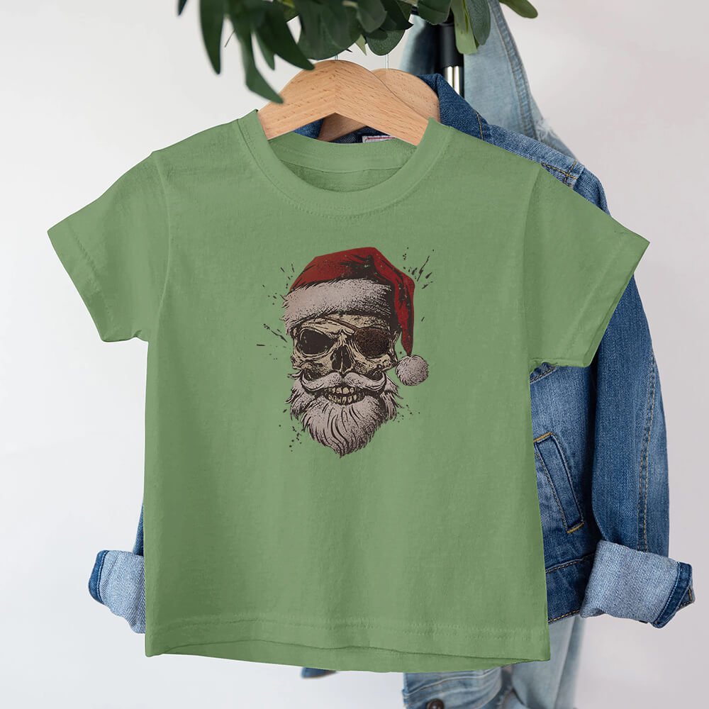 Christmas Pirate Skull Barn T-Shirt - Norday SE