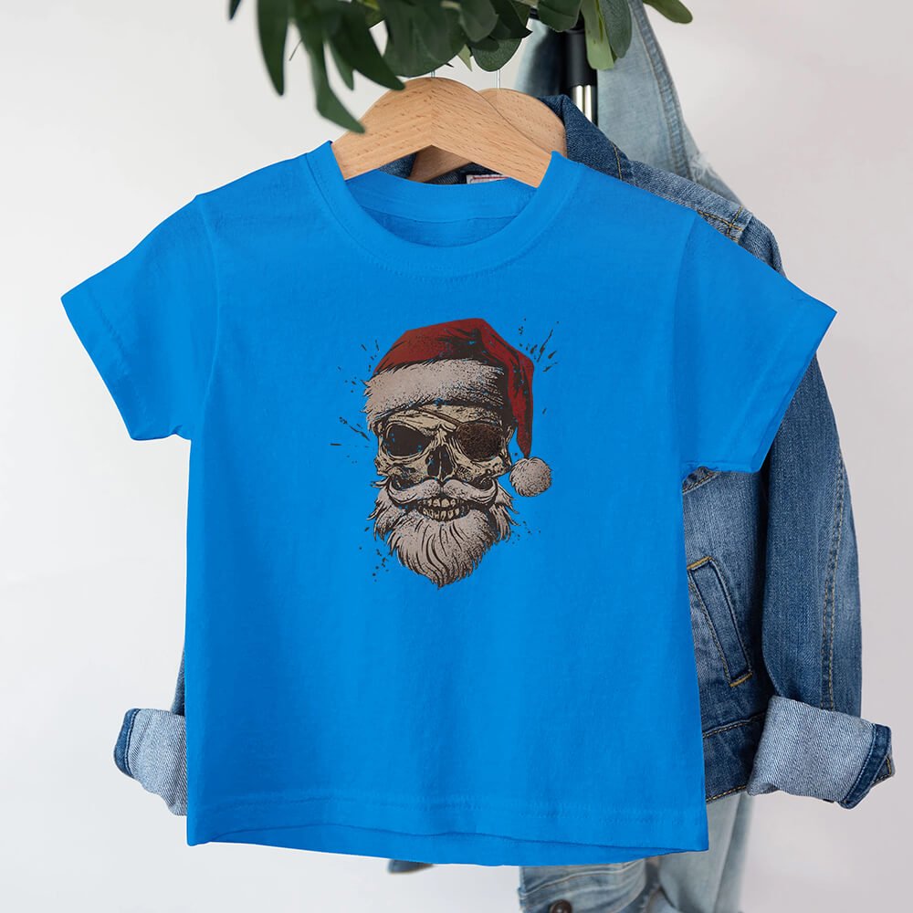 Christmas Pirate Skull Barn T-Shirt - Norday SE