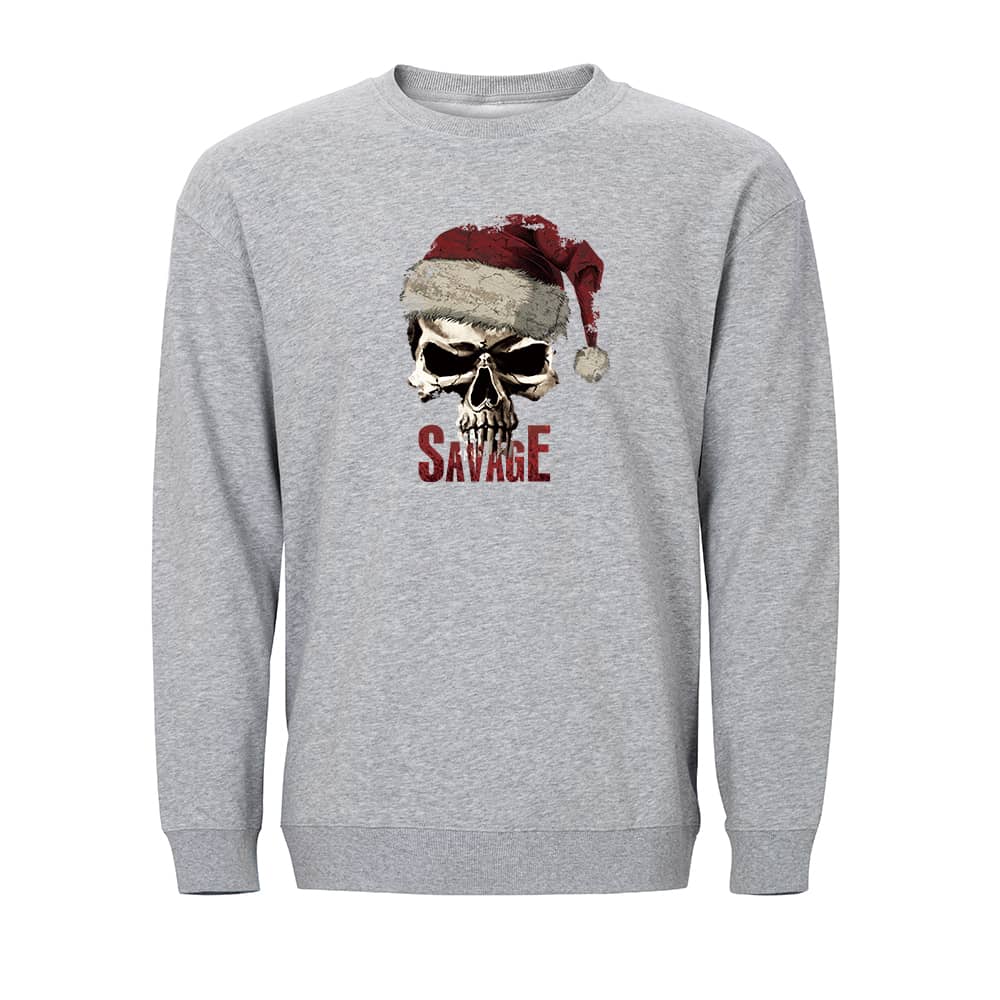 Christmas Savage Skull Sweatshirt - Norday SE