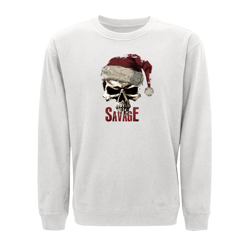 Christmas Savage Skull Sweatshirt - Norday SE