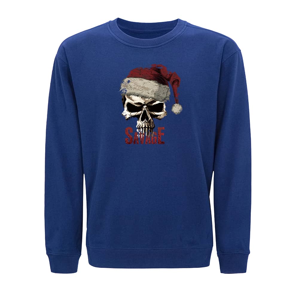 Christmas Savage Skull Sweatshirt - Norday SE