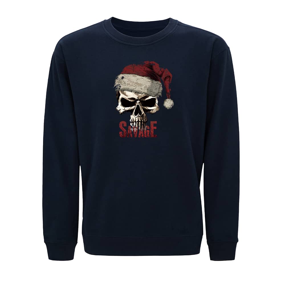 Christmas Savage Skull Sweatshirt - Norday SE
