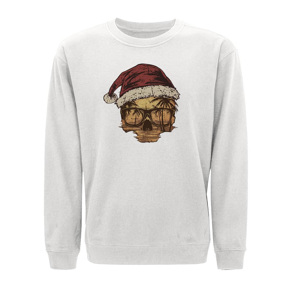 Christmas Sunset Skull Sweatshirt - Norday SE