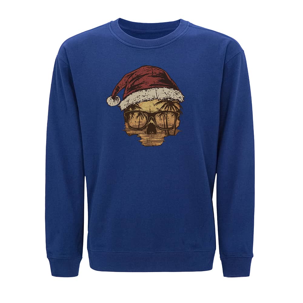 Christmas Sunset Skull Sweatshirt - Norday SE